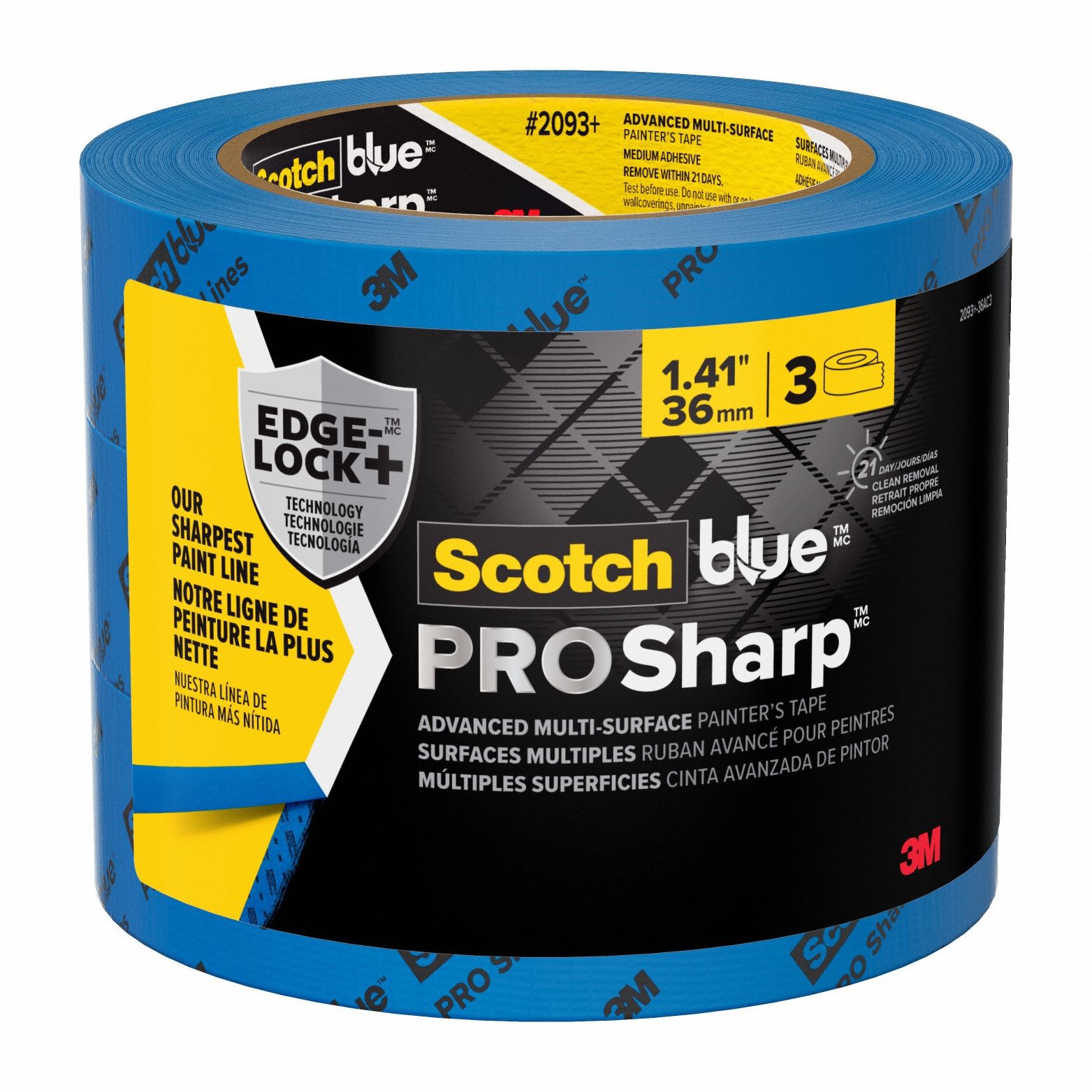 Painter sTape CrepePaper Blue 60ydL PK3