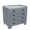 Drawer Cabinets with Individually Locking Drawers