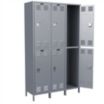 Antimicrobial Louvered Metal Wardrobe Lockers