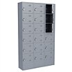 Slope-Top Ready-To-Use Louvered Metal Box Lockers image