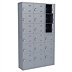 Slope-Top Ready-To-Use Louvered Metal Box Lockers