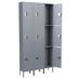 Quiet-Close Solid Metal Wardrobe Lockers