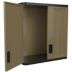 Commercial Plastic Wall-Mount Shelf Cabinets