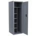 Quiet-Close Louvered Metal Wardrobe Lockers