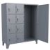 Solid Industrial Wardrobe & Box Lockers