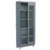 Corrosion-Resistant Clearview Metal Medical Shelf Cabinets