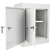 High-Security Metal Wall-Mount Medical Cabinets
