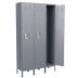 Louvered Metal Wardrobe Lockers