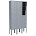 Corrosion-Resistant Louvered Metal Box Lockers