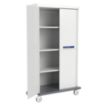 Antimicrobial Mobile Medical Shelf Cabinets