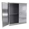 Corrosion-Resistant Industrial Metal Wall-Mount Shelf Cabinets
