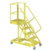 Easy-Descent Supported Cantilever Ladders