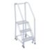 Steel Easy-Descent Weight-Actuated Ladders