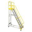 Aluminum Heavy-Duty Manual-Lock Ladders