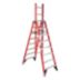 Non-Conductive Fiberglass Trestle Extension Ladders