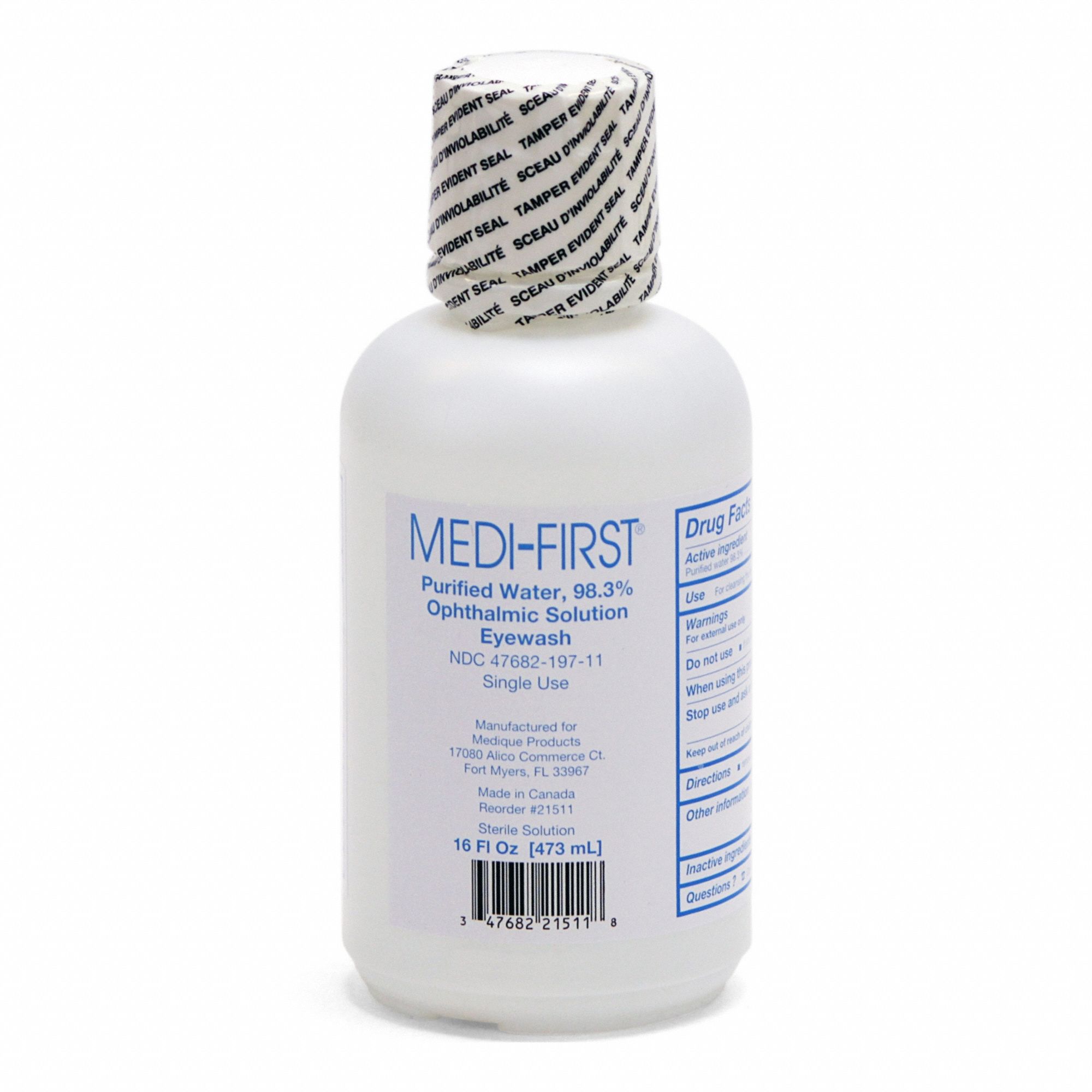 Eye Wash Antiseptics Bottle