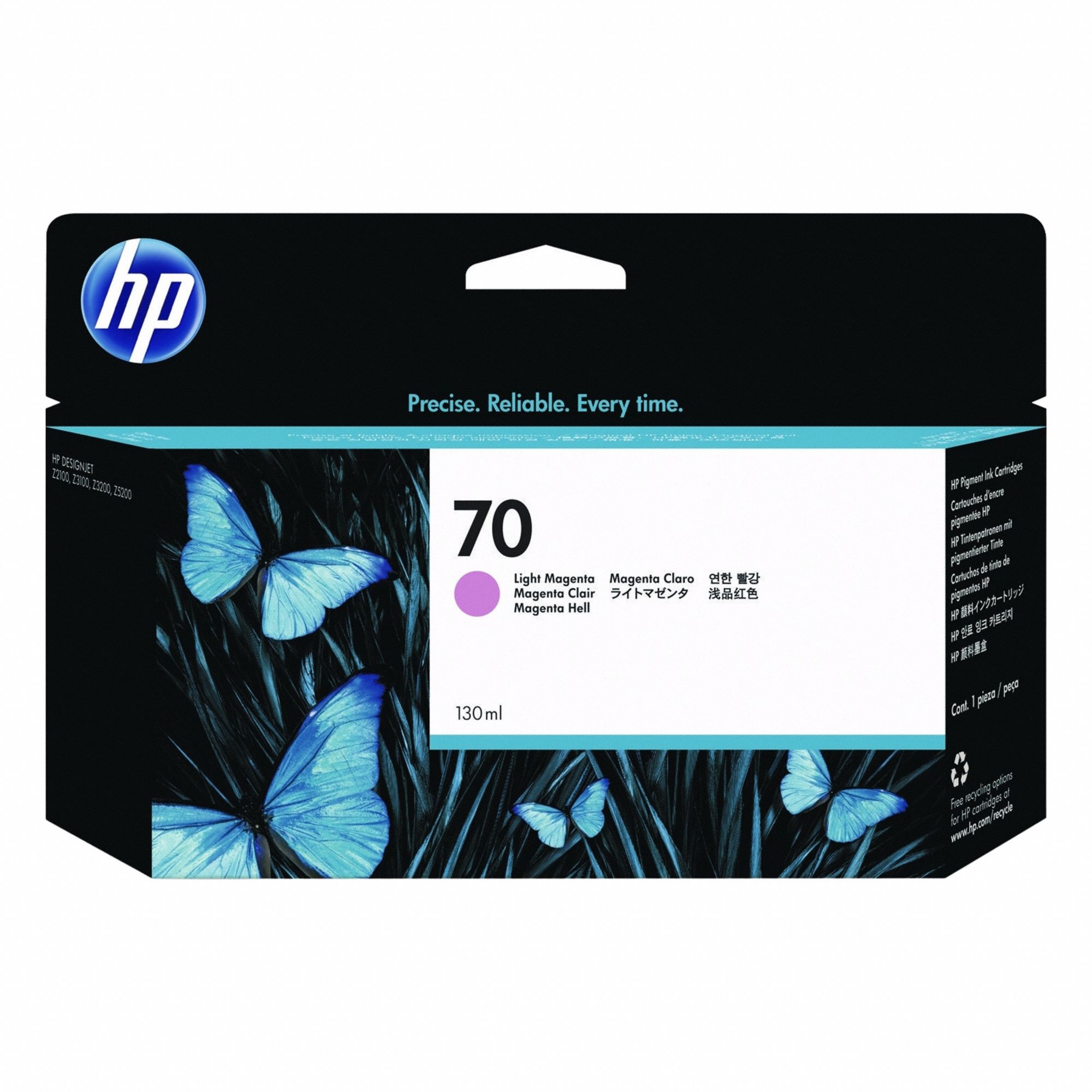 Ink Cartridge Light Magenta HP 70 PK20