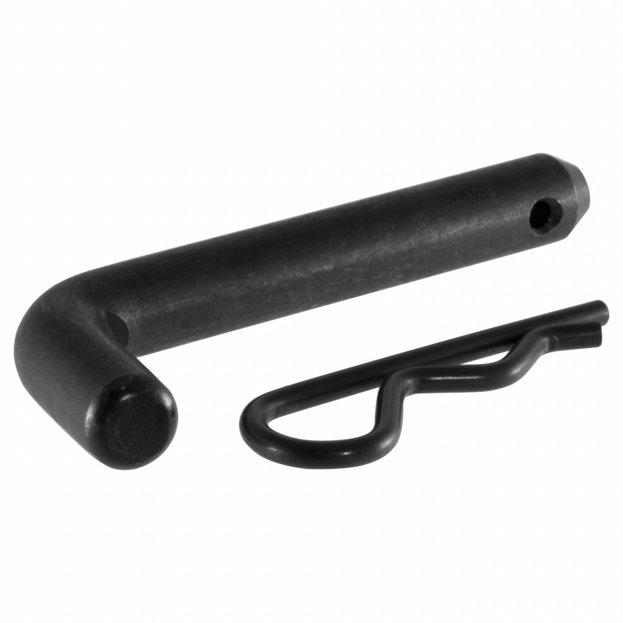 Trailer Hitch Pin: 2 in Compatible Hitch Size, 5/8 in Pin Dia, III/IV/V, 5 7/8 in Overall Lg