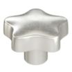 Corrosion-Resistant 5-Arm Knobs with Threaded Hole