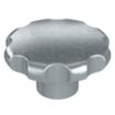 Corrosion-Resistant Fluted Knobs with Threaded Hole