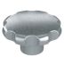 Corrosion-Resistant Fluted Knobs with Threaded Hole