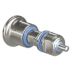 Nonlocking Hygienic Pull-Knob Indexing Plungers