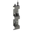 Vertical-Mount CNC Toolholder Racks