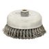 Wide-Face Heavy-Cleaning Brushes for Contoured Carbon Steel Surfaces