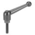 Ball-Style Adjustable Handles with Threaded Stud