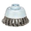 Heavy-Cleaning Brushes for Contoured Stainless Steel Surfaces