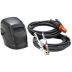 Welding Helmet, Ground Clamp, Electrode Holder & Cable Kits