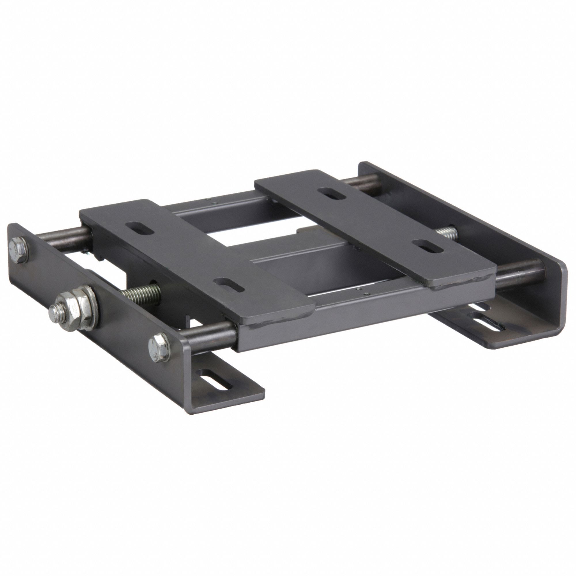 Automatic Motor Base: 56 Compatible NEMA Frame Size, 2 Adjusting Bolts, 9 1/2 in Overall Lg, Auto