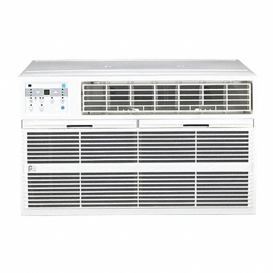 Through-the-Wall Air Conditioner: 8,000 BtuH, 400 to 450 sq ft, 115V AC, LCDI 5-15P