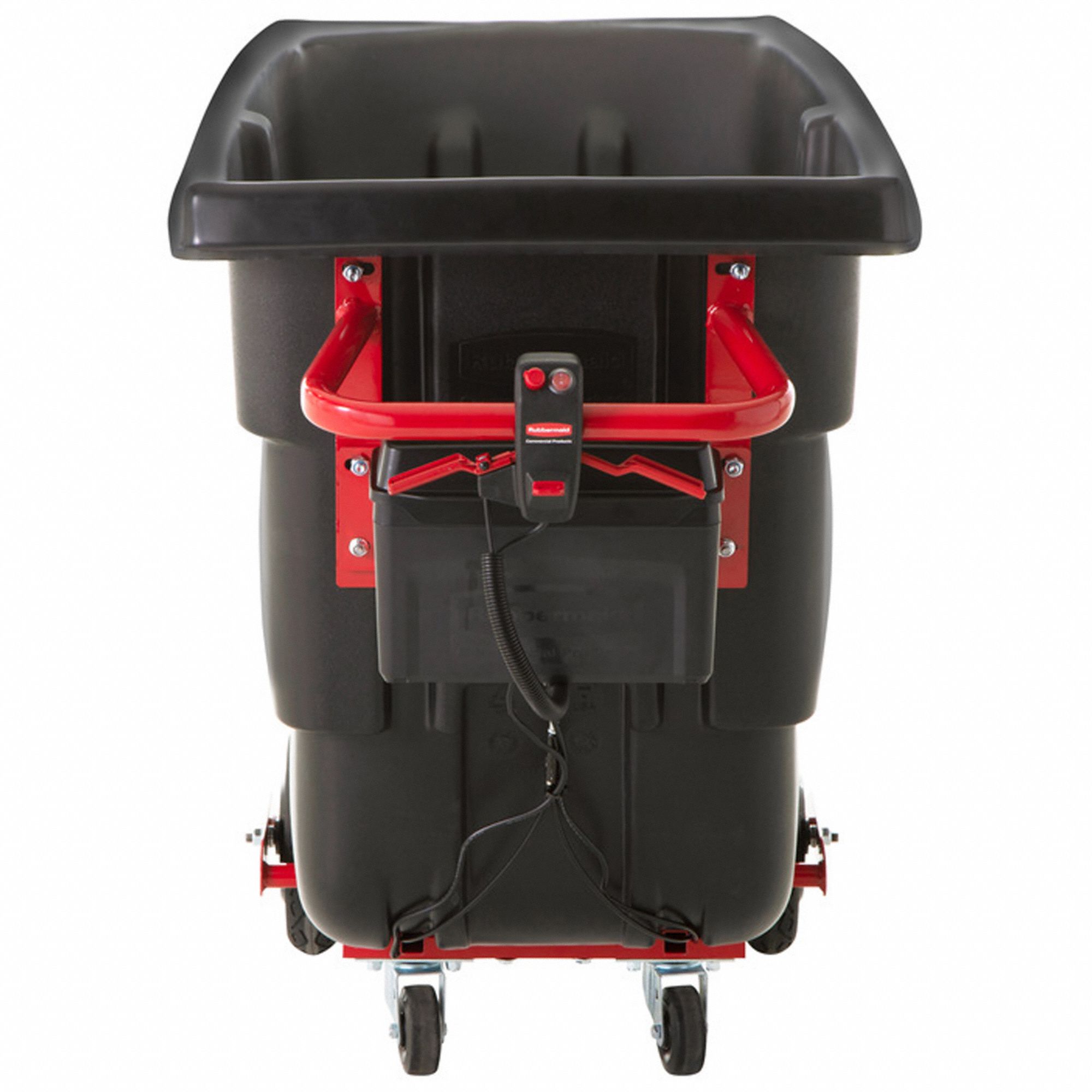 ROTOMOLDED TILT TRUCK, 0½ CU YD CUBIC FOOT CAPACITY, SWIVEL, BLACK