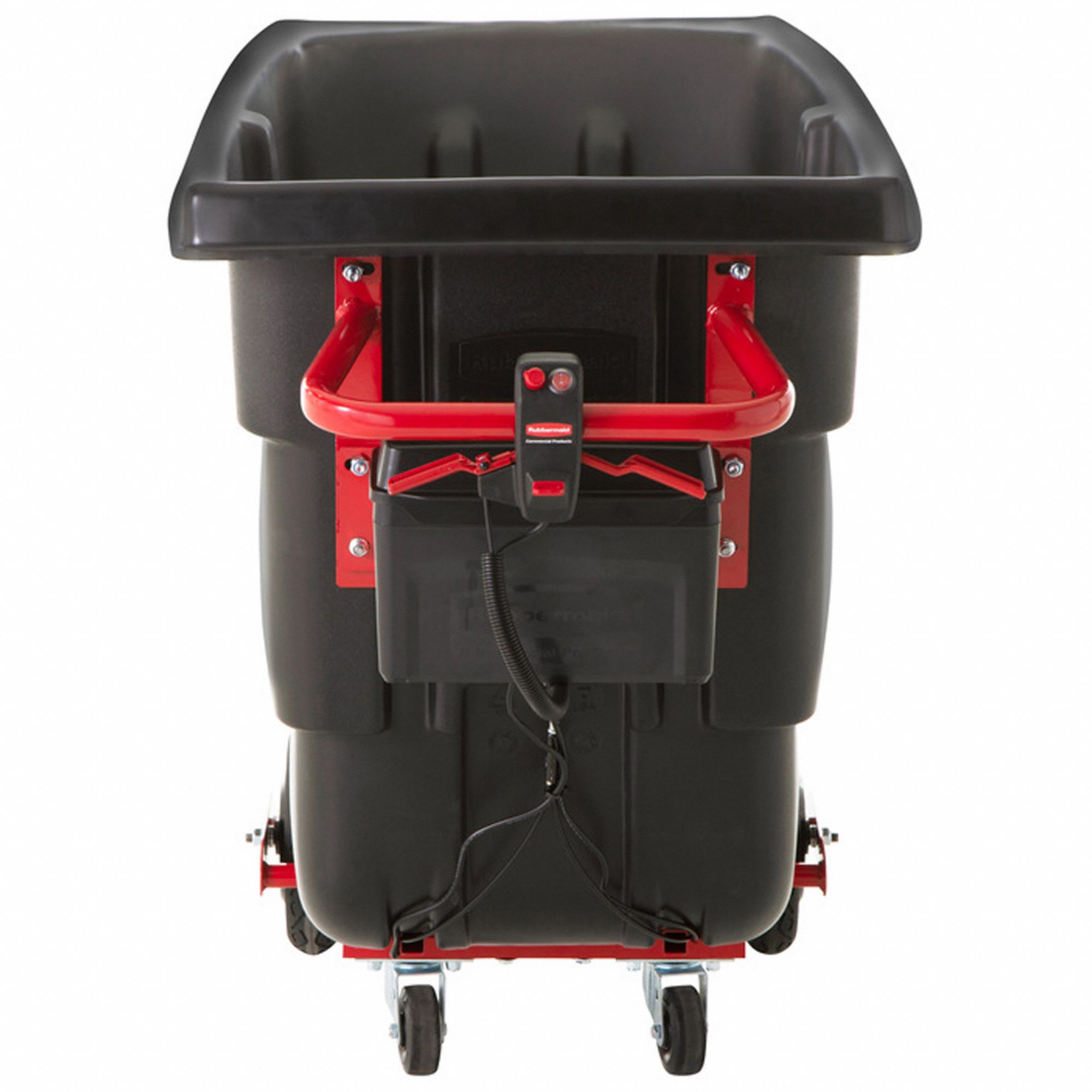 Rotomolded Tilt Truck, 0.5 Cu yd, 850 lb Capacity, Black | Rubbermaid