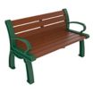 Vandal Resistant Resinwood Benches