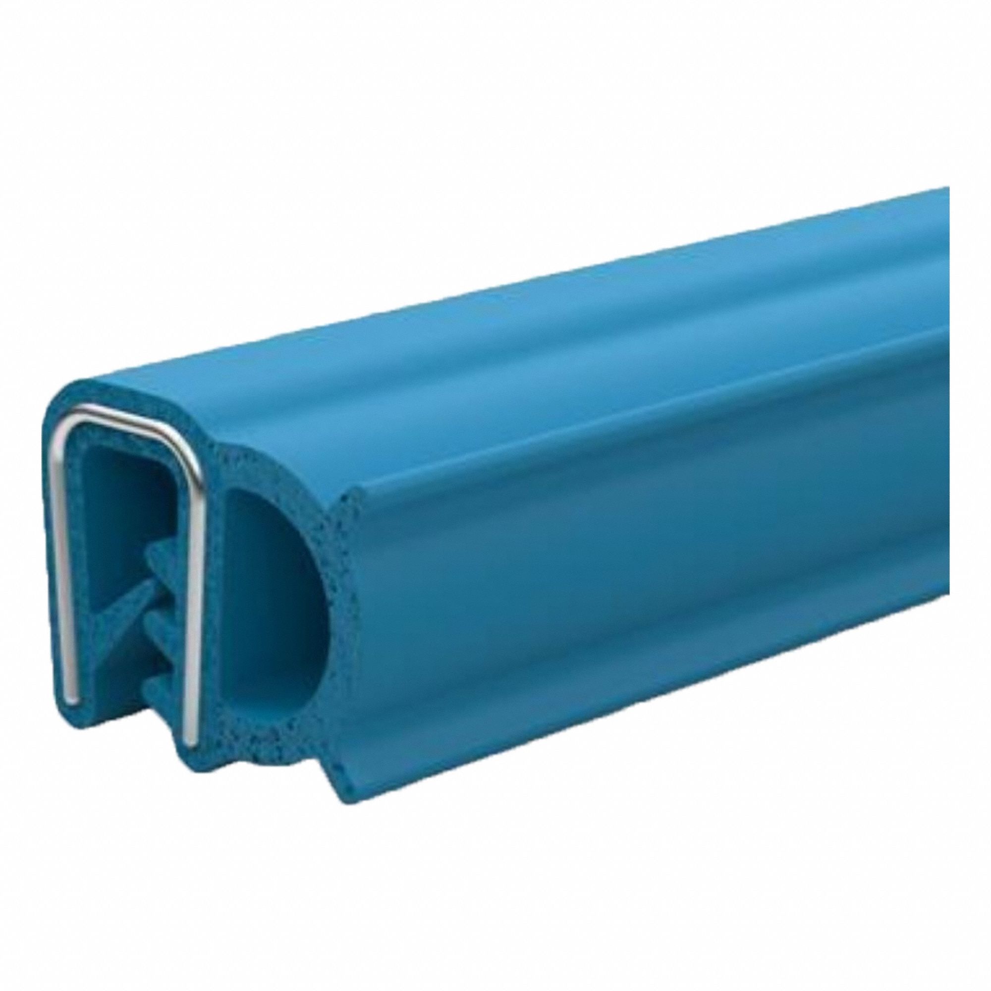 Edge Trim Seal: D, 10 ft Overall Lg, NBR Outer, NBR Bulb, For 3.5 mm Material Thick - Max