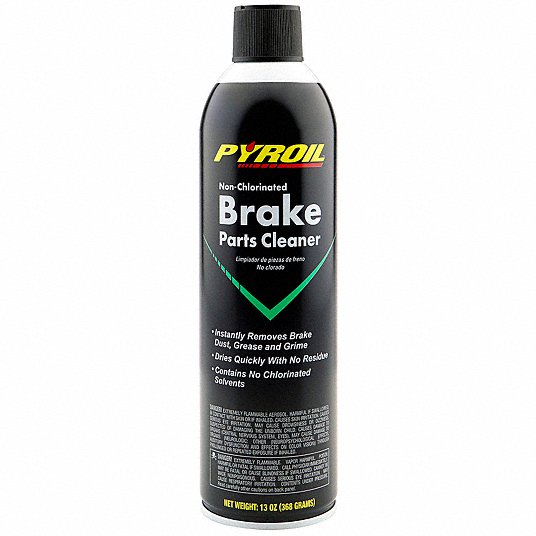Brake Parts Cleaner: Solvent, 22.6 oz Cleaner Container Size, Flammable, Non Chlorinated