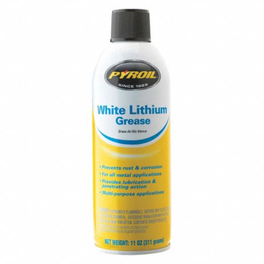White, Lithium, White Lithium Grease, 11 oz, 2 NLGI Grade Grainger