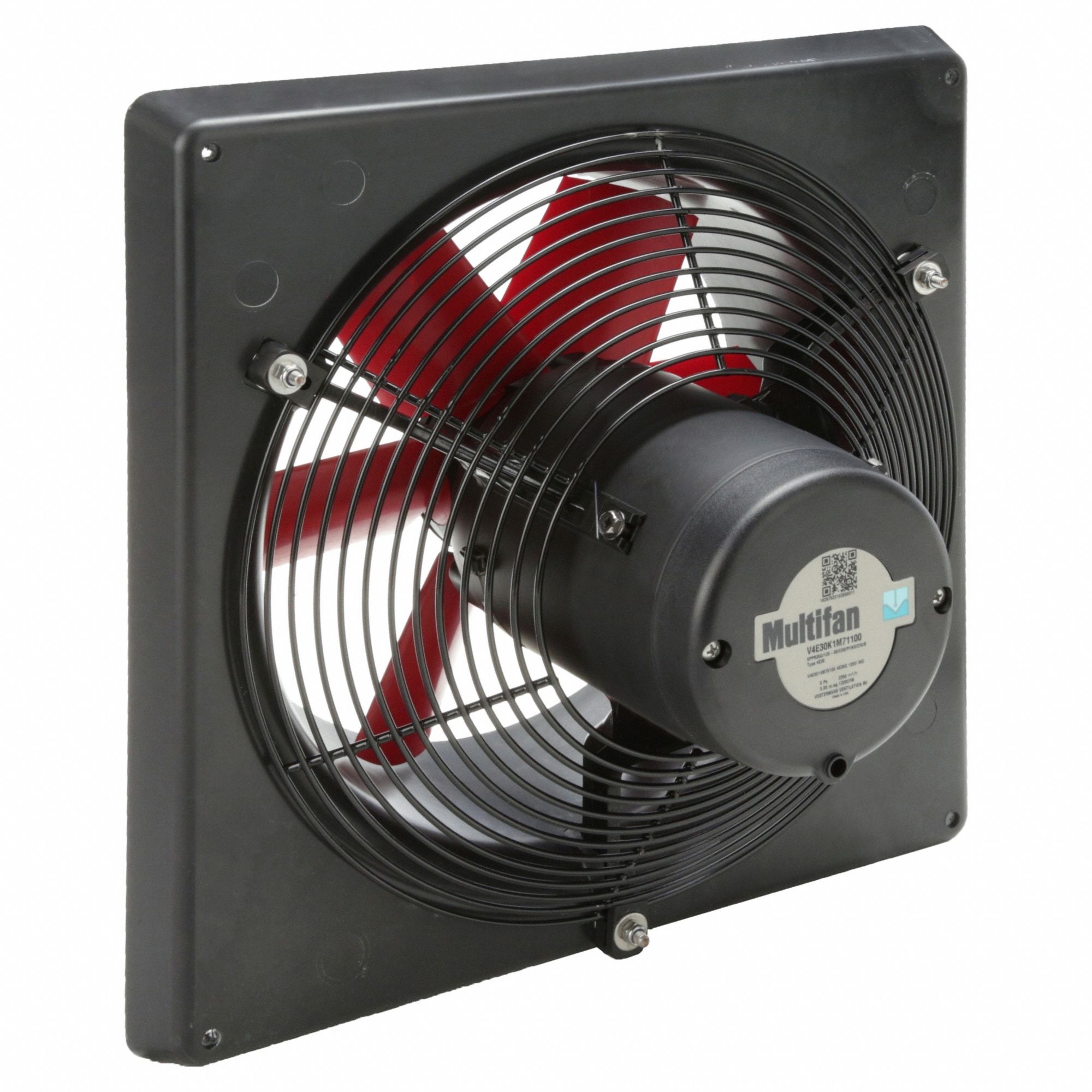 Exhaust Fan: Direct Drive, 12 in Blade, 1/16 hp, 1, 330 cfm, 120V AC, 1 ph, Totally Enclosed