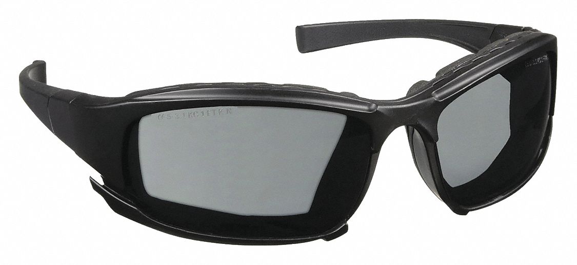 LUNETTES DE PROTECTION, MONTURE PLEINE, ENVELOPPANTE, POLYCARBONATE, ANTIBUÉE, NR/FUMÉ, M, UNISEXES