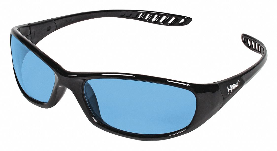 Kleenguard V40 Hellraiser Scratch Resistant Safety Glasses Light Blue Lens Color 21a169 8703