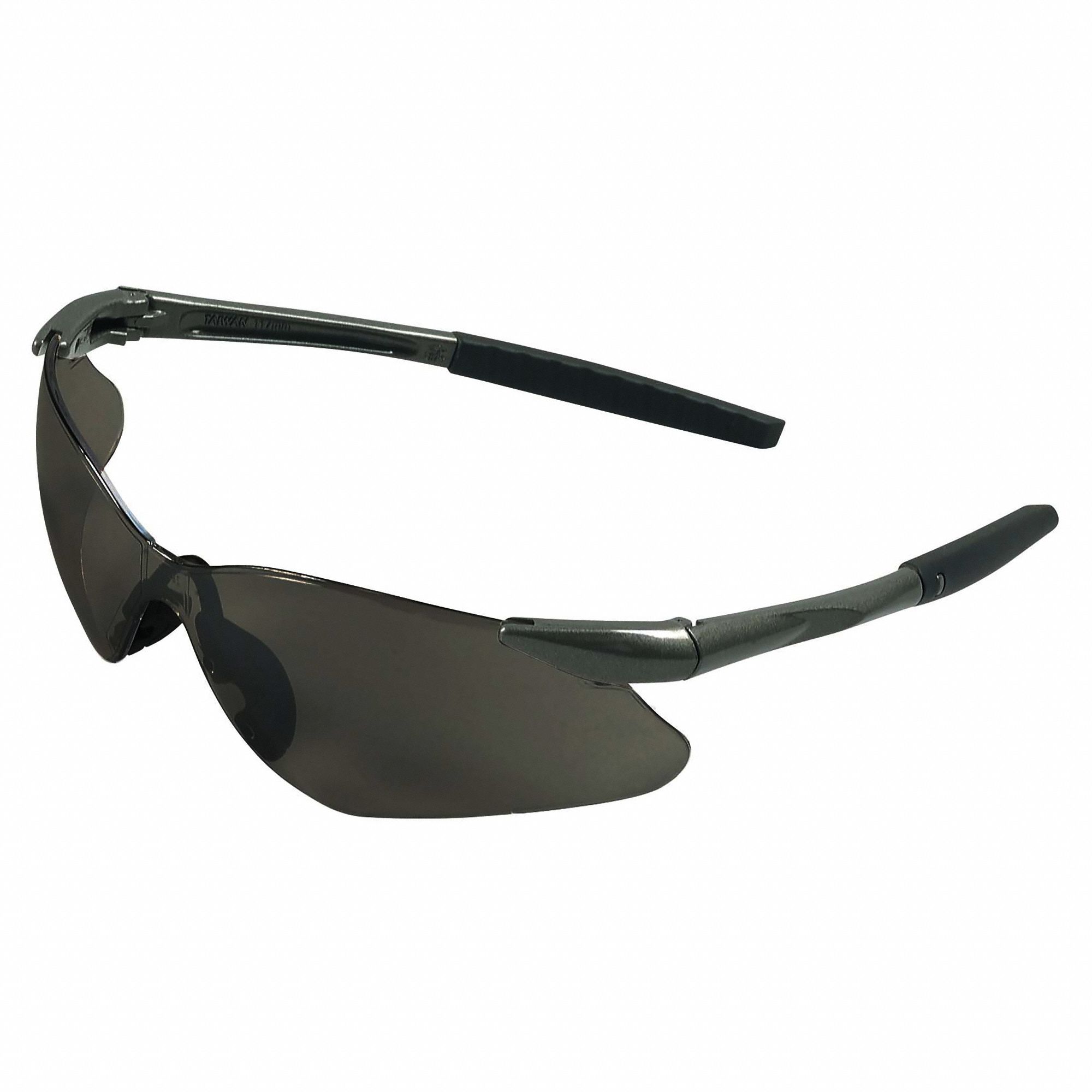 Kleenguard Safety Glasses Anti Scratch No Foam Lining Wraparound Frame Frameless Gray Gray