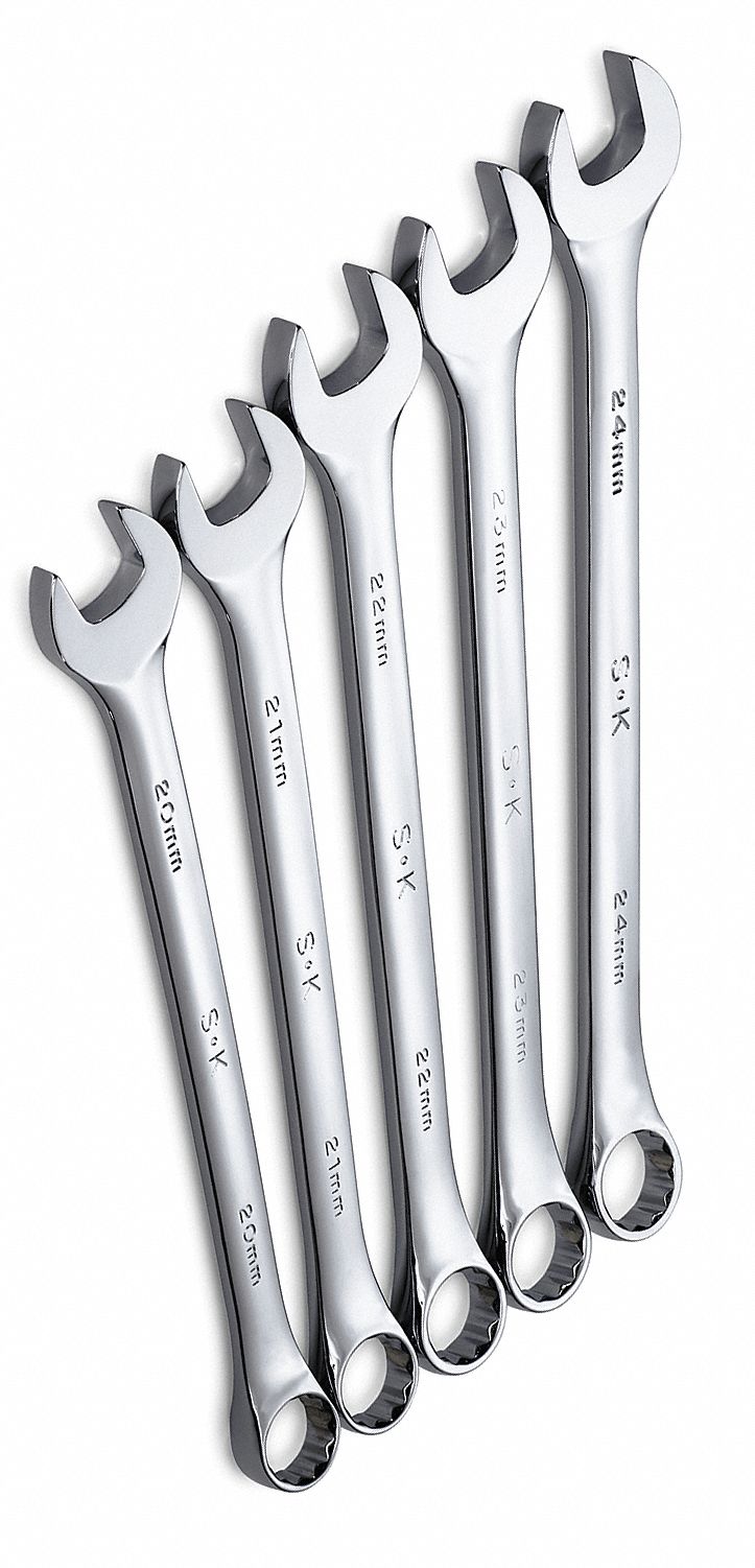 Sk tools online ratcheting wrench set