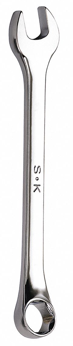 COMBINATION WRENCH, ALLOY STEEL, CHROME, 3/4 IN HEAD SIZE, 10 IN OVERALL L