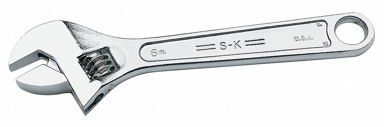 21A455 - Adj. Wrench 10 1-1/8 Cap. Chrome