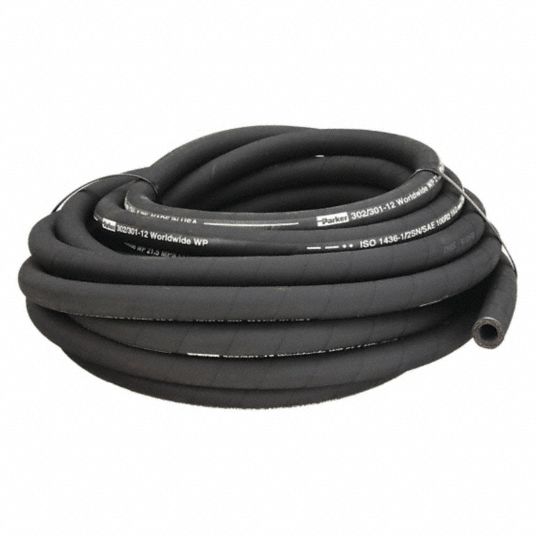 3,100 psi, 3/4 in Hose Inside Dia., Hydraulic Hose - 21A749