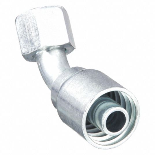 1-1/16 X 3/4 Crimp Hose Fitting With JIC Connection