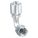 HYDRAULIC CRIMP FITTING, STEEL X STEEL, 90 °  ELBOW, -12 HOSE DASH SIZE, JIC X CRIMP