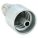 HYDRAULIC CRIMP FITTING, STEEL X STEEL, STRAIGHT, -12 HOSE DASH SIZE, MALE X GENDERLESS